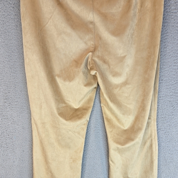 Tommy Bahama Salina Sands Womens Matchstick Pants Sz 8 Faux Suede - Picture 8 of 12